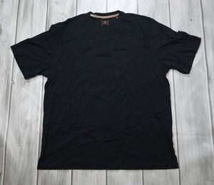 Left Coast Tee Shirt Men's XXL Black 100% Pima Cotton Soft Crew Neck Solid Tee